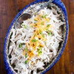 Pressure Cooker Crack Chicken. Instant Pot Recipe. Use for Sandwiches or Serve as a Casserole.