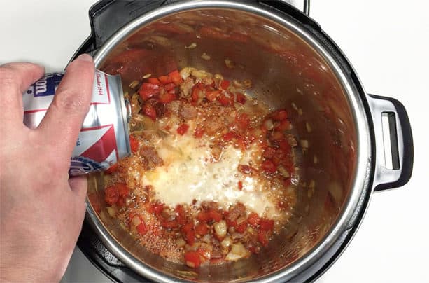 Can you use beer best sale in a pressure cooker