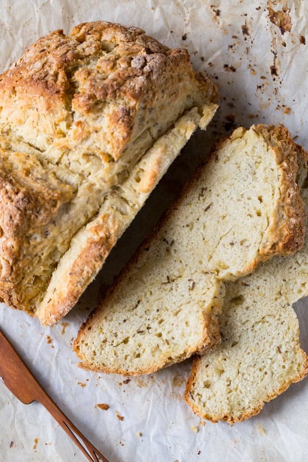 Easy Irish Soda Bread With Caraway Seeds Cook Fast Eat Well