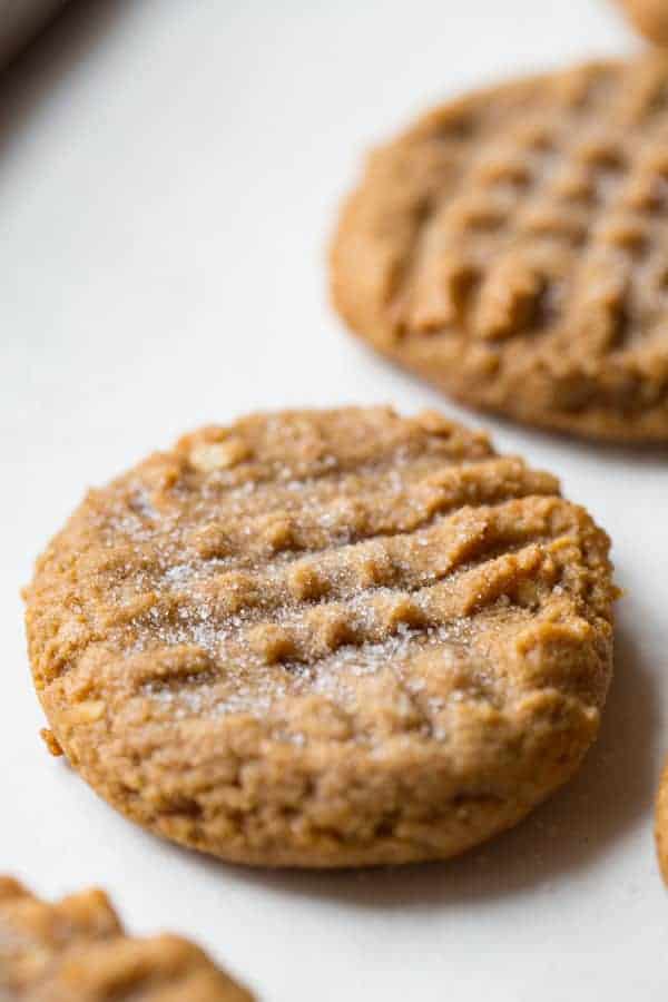 The Best Three Ingredient Peanut Butter Cookies Cook Fast Eat Well