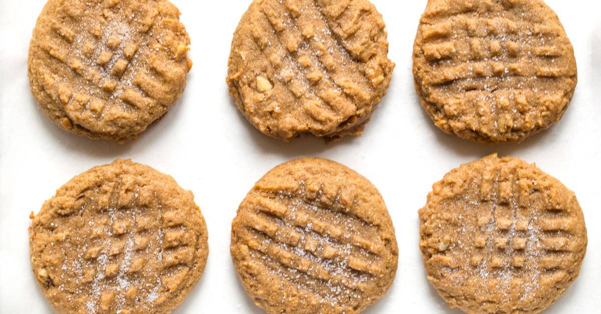 The Best Three Ingredient Peanut Butter Cookies Cook Fast Eat Well