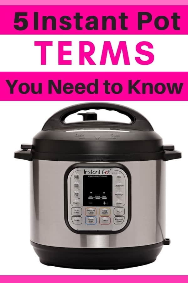 5 Instant Pot Terms You Need to Know - Cook Fast, Eat Well