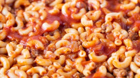 Easy Pasta and Beef. (American 'Goulash') - Cook Fast, Eat Well