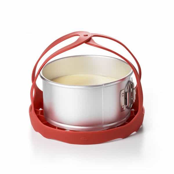 Red Instant Pot Bakeware Sling by Oxo with Cheesecake Pan