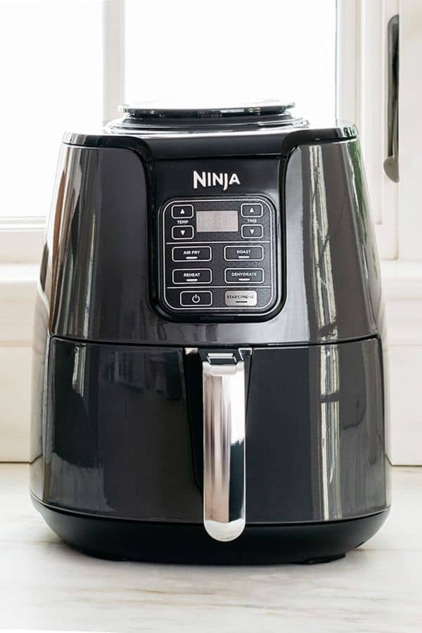 Ninja Air Fryer on counter.