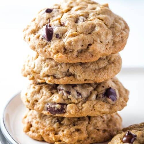 Brown Sugar Oatmeal Cookies Cook Fast Eat Well