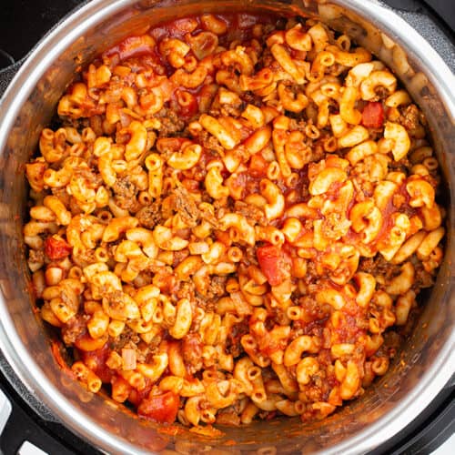 Instant Pot Goulash | Pasta with Beef - Cook Fast, Eat Well