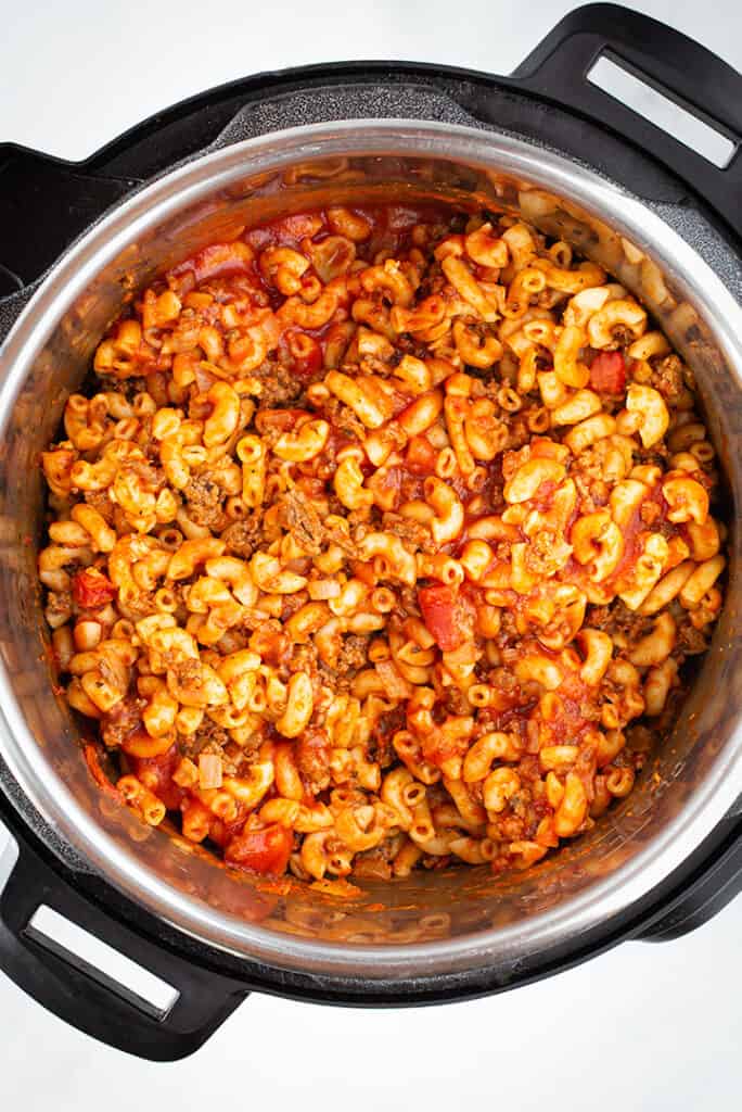 Instant Pot Goulash | Pasta with Beef - Cook Fast, Eat Well