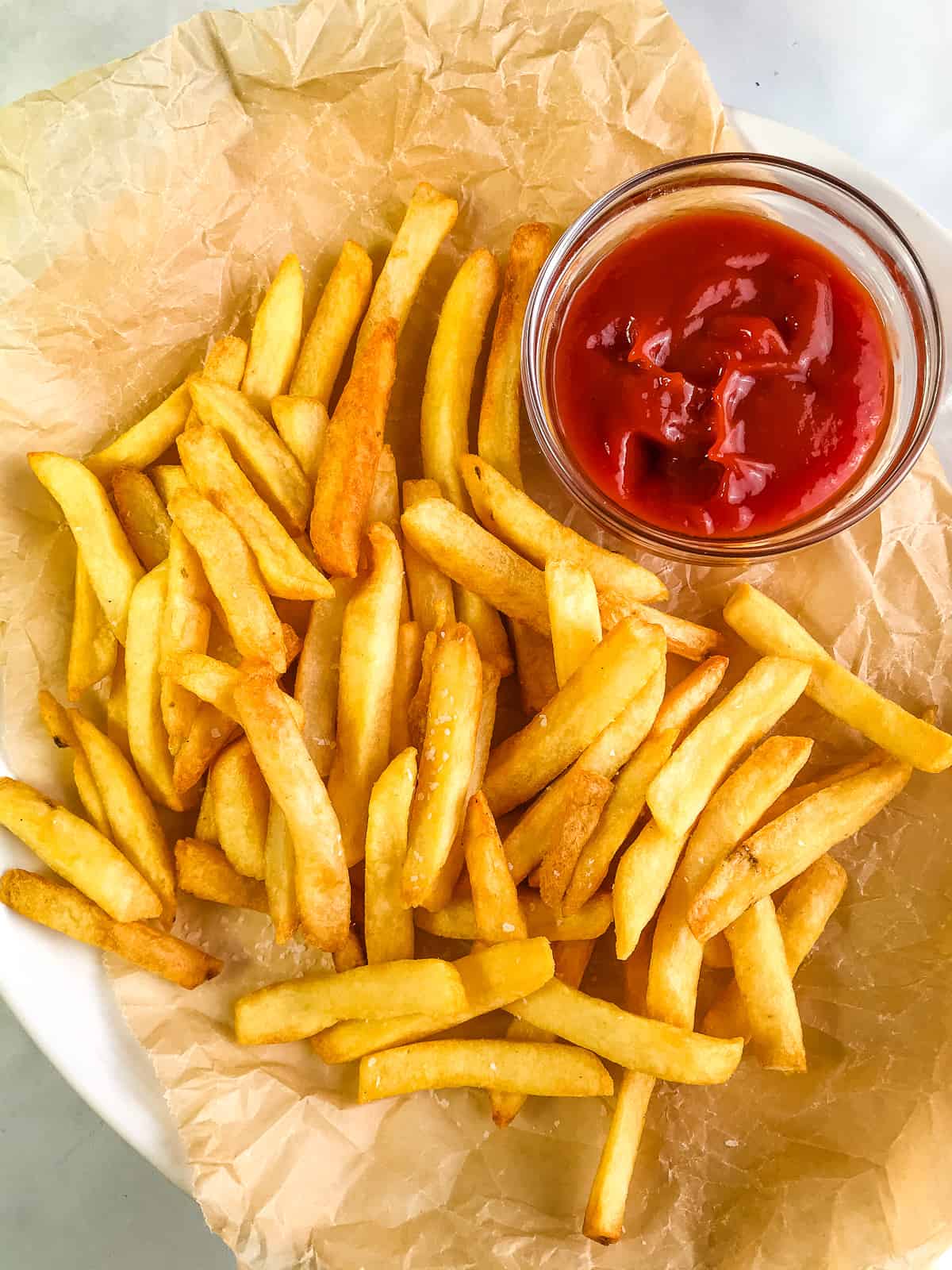 Air Fryer Frozen French Fries - The Cookin Chicks