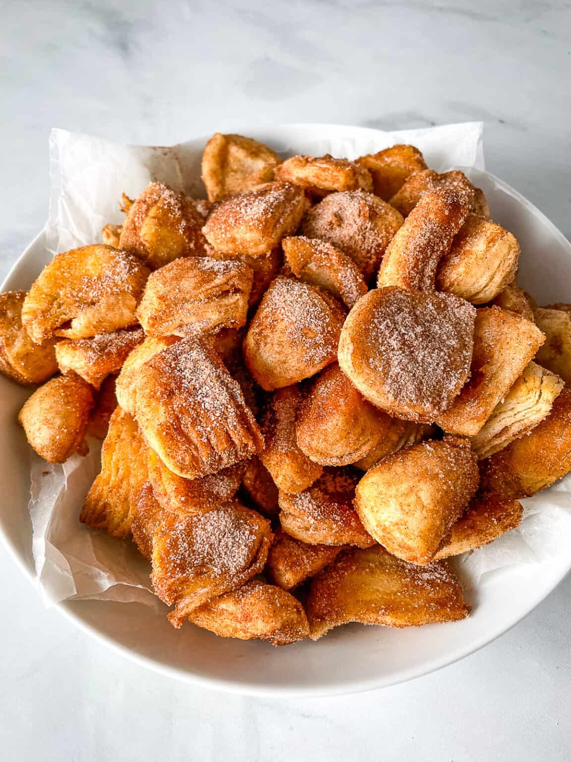 CinnamonSugar Biscuit Donut Holes Cook Fast, Eat Well