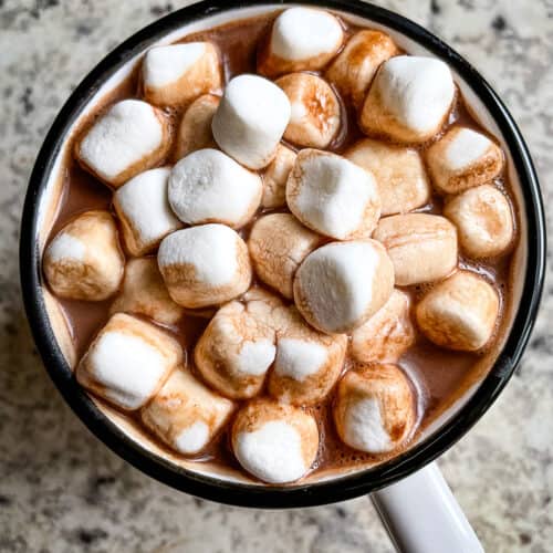 Hot chocolate with chocolate chips discount