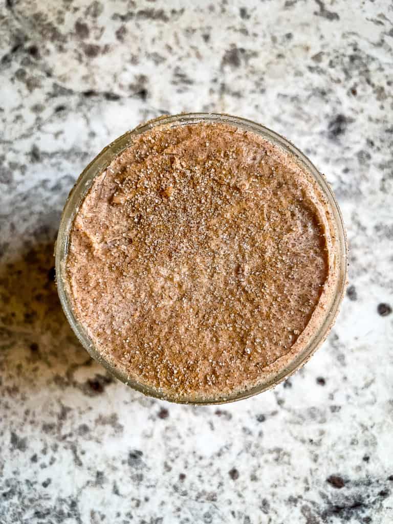 Cinnamon Sugar Butter in a Jar.