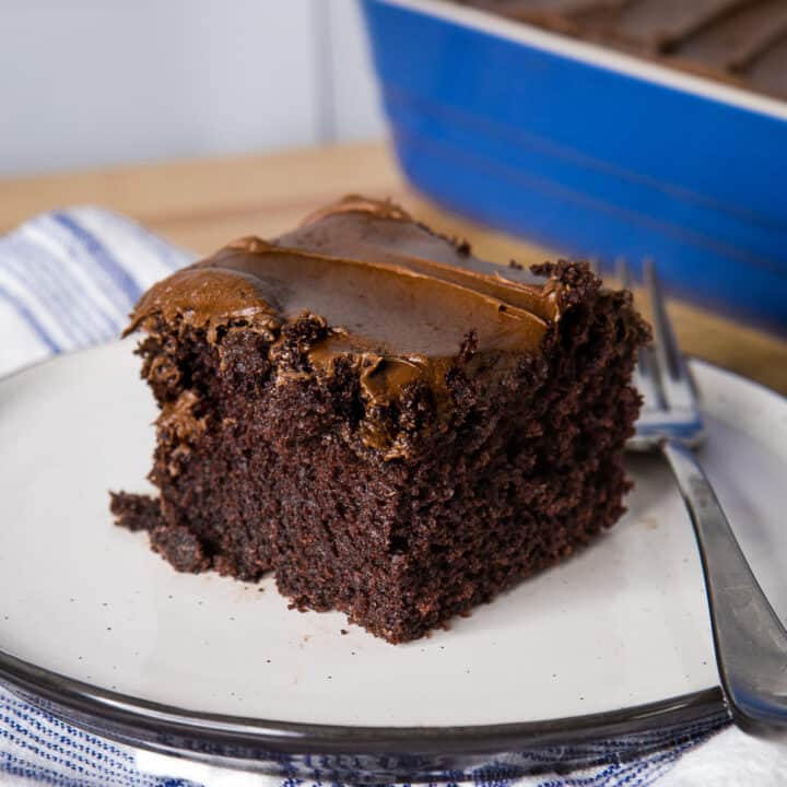 Chocolate Wacky Cake - Cook Fast, Eat Well