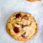 Soft chocolate cookies with dark and milk chocolate chips.