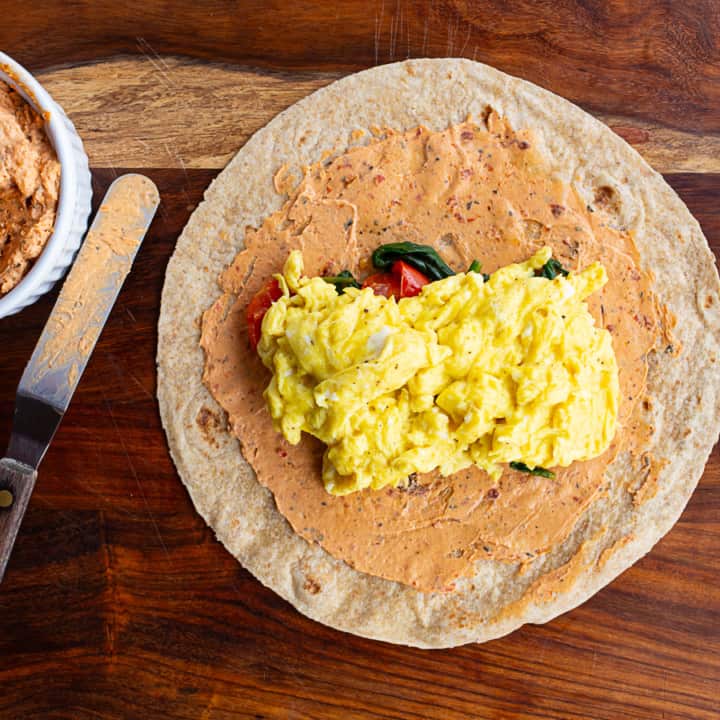 Spinach, Feta & Egg Wrap (Starbucks' Copycat Recipe) Cook Fast, Eat Well